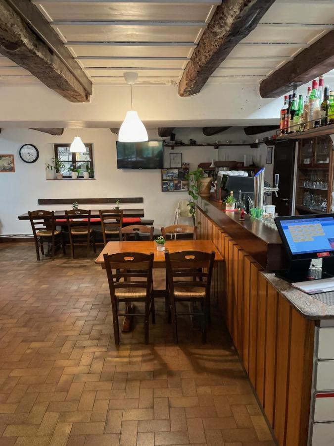 ホテル Ristorante Della Stazione Tegna エクステリア 写真
